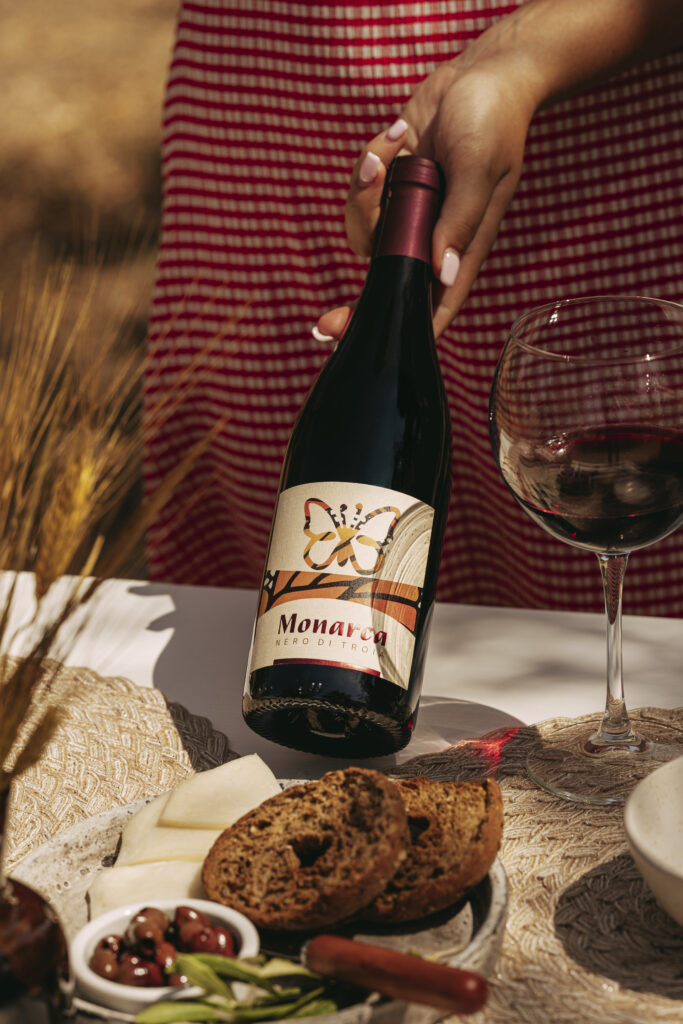 linea monarca nero di troia vini belluogo